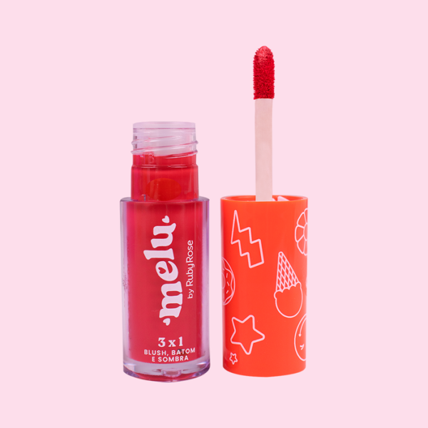 Blush Batom Sombra 3X1 Sweetheart Melu - Rr11003
